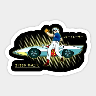 speed racer Sticker